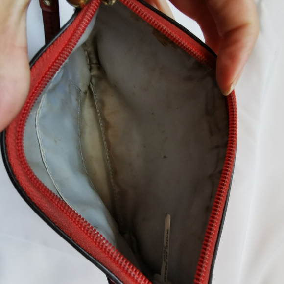 Coach Coral/Salmon Wristlet - Picture 4 of 5